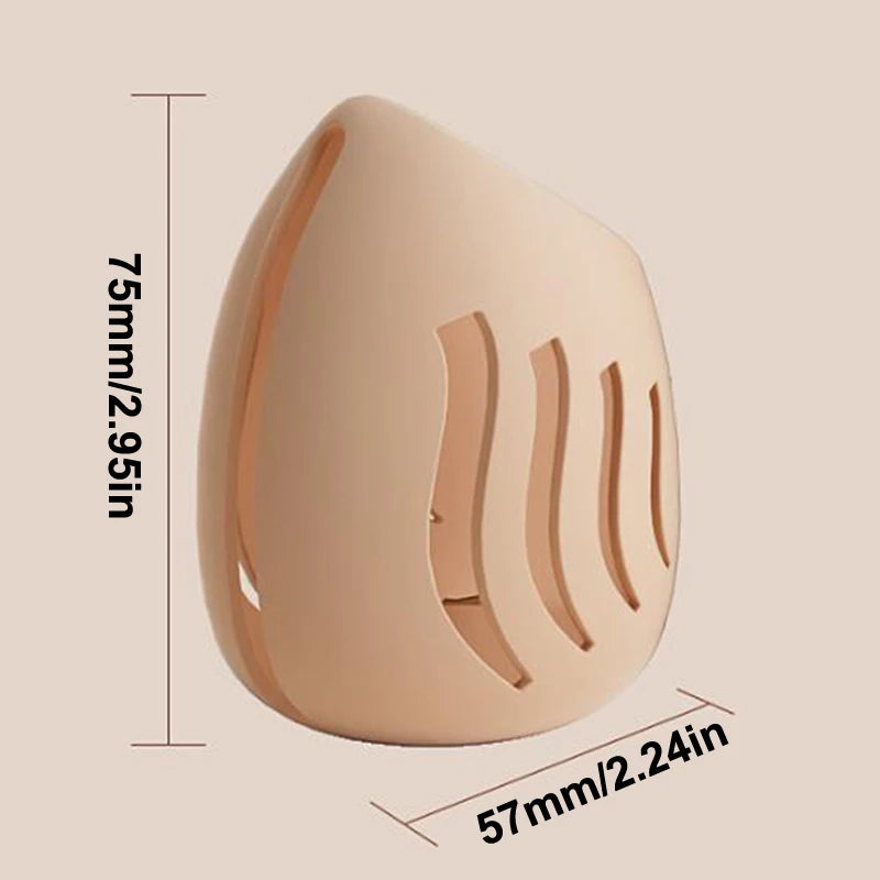 Makeup Sponge Case Holder Puff Case Make Up Accessories Cosmetics Holder Empty Cosmetic Colorful Puffs Box