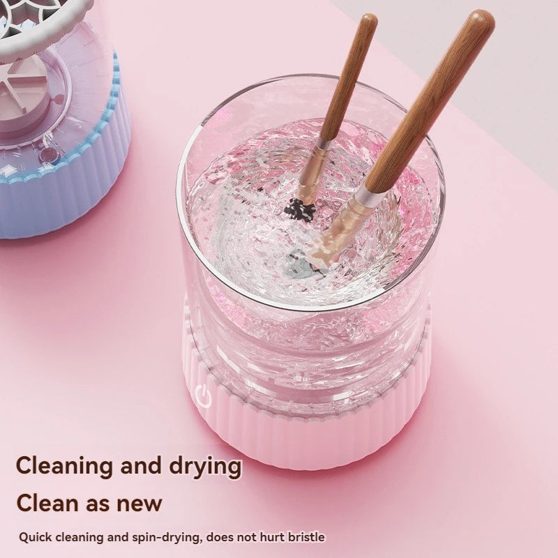Hot 3 In 1 Electric Makeup Brush Cleaner USB Plug Portable Eyeshadow Brush Holder Holder Tools and Dryer Beauty Makeup Tools