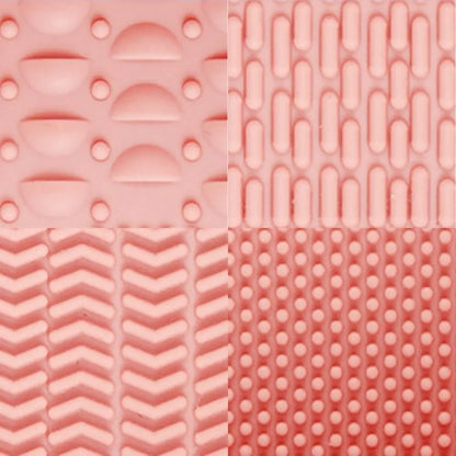 Silicone Makeup Brush Cleaning Bowl Beauty Cosmetic Brush Cleaner Makeup Brush Cleaning Mat Korean Style Multifunction