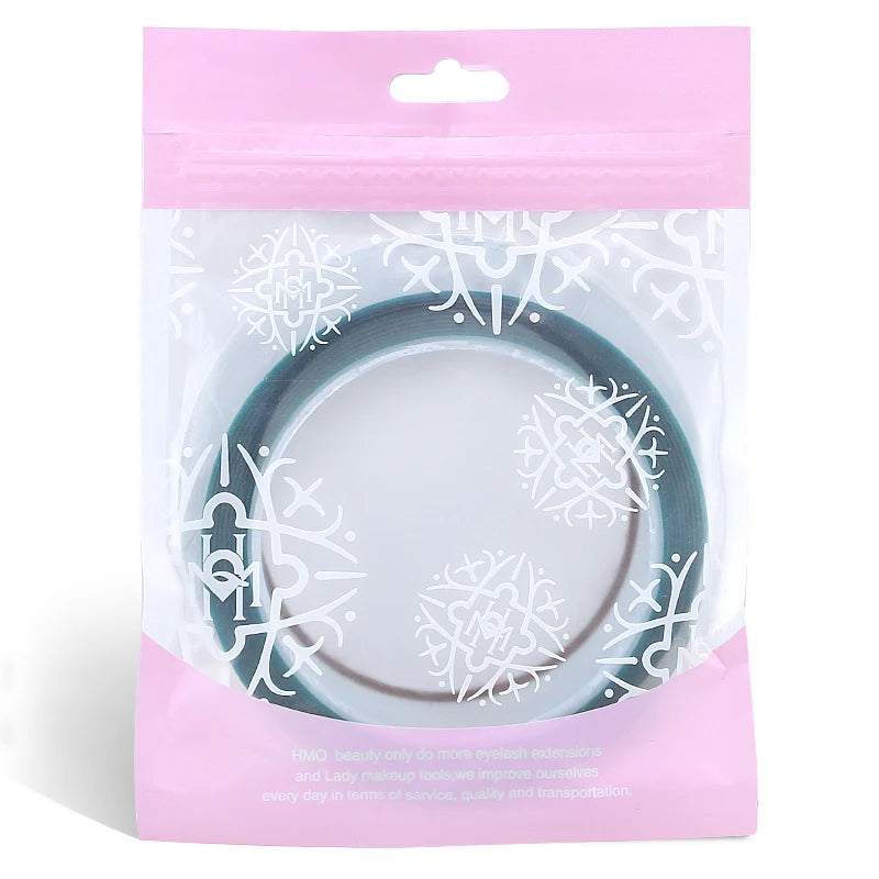 40m/Set Easy fan Tapes 3D Volume Eyelash Extension Supplies Graft Pallet Lashes Holder Display Stand Sticky Strip Makeup Tools