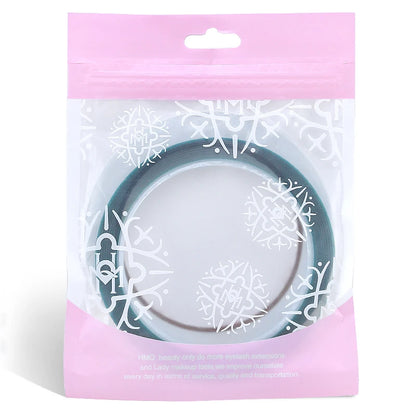 40m/Set Easy fan Tapes 3D Volume Eyelash Extension Supplies Graft Pallet Lashes Holder Display Stand Sticky Strip Makeup Tools