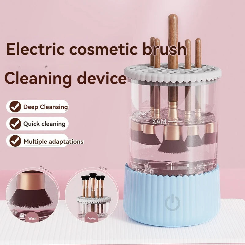 Hot 3 In 1 Electric Makeup Brush Cleaner USB Plug Portable Eyeshadow Brush Holder Holder Tools and Dryer Beauty Makeup Tools
