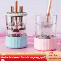 Hot 3 In 1 Electric Makeup Brush Cleaner USB Plug Portable Eyeshadow Brush Holder Holder Tools and Dryer Beauty Makeup Tools