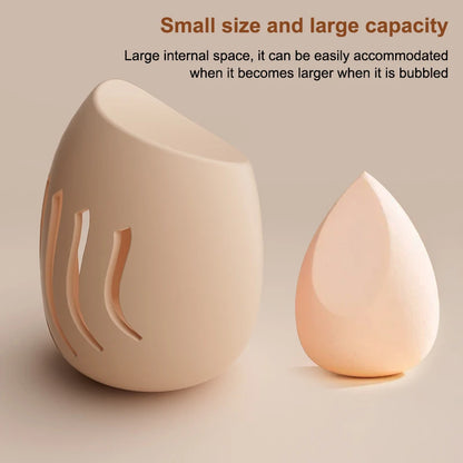 Makeup Sponge Case Holder Puff Case Make Up Accessories Cosmetics Holder Empty Cosmetic Colorful Puffs Box