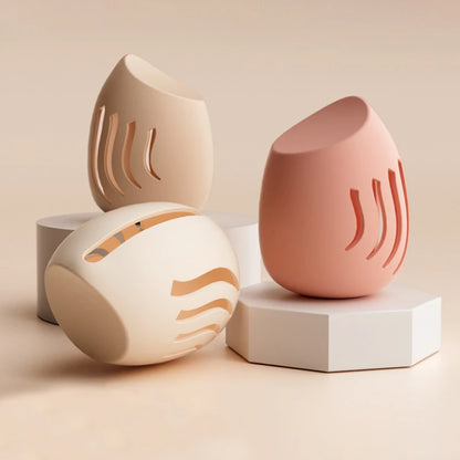 Makeup Sponge Case Holder Puff Case Make Up Accessories Cosmetics Holder Empty Cosmetic Colorful Puffs Box