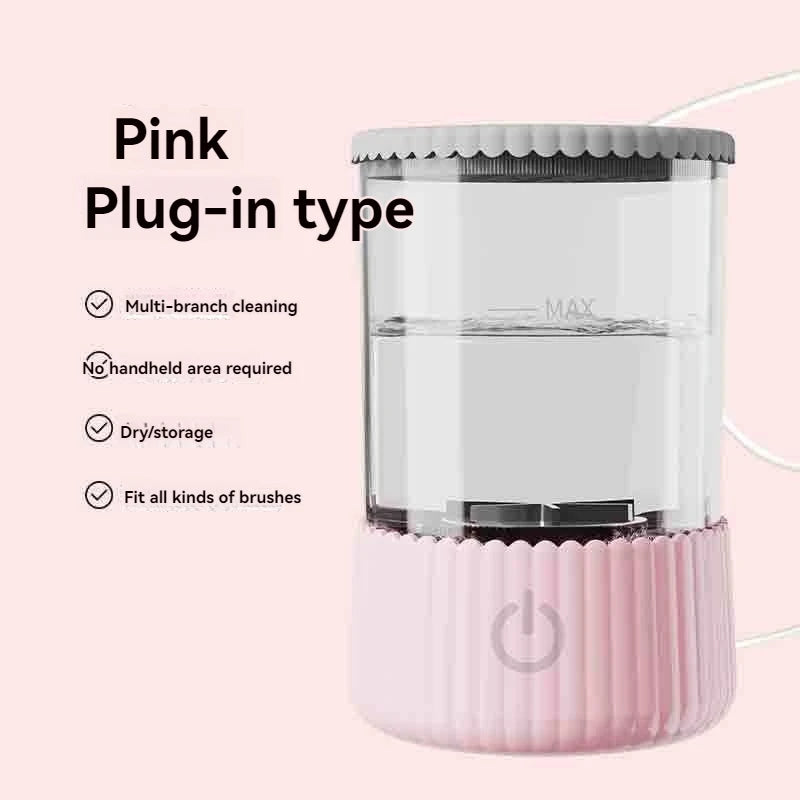 Hot 3 In 1 Electric Makeup Brush Cleaner USB Plug Portable Eyeshadow Brush Holder Holder Tools and Dryer Beauty Makeup Tools
