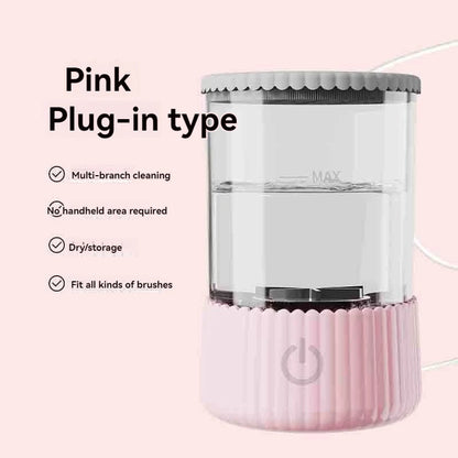 Hot 3 In 1 Electric Makeup Brush Cleaner USB Plug Portable Eyeshadow Brush Holder Holder Tools and Dryer Beauty Makeup Tools