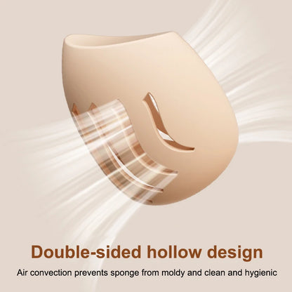 Makeup Sponge Case Holder Puff Case Make Up Accessories Cosmetics Holder Empty Cosmetic Colorful Puffs Box